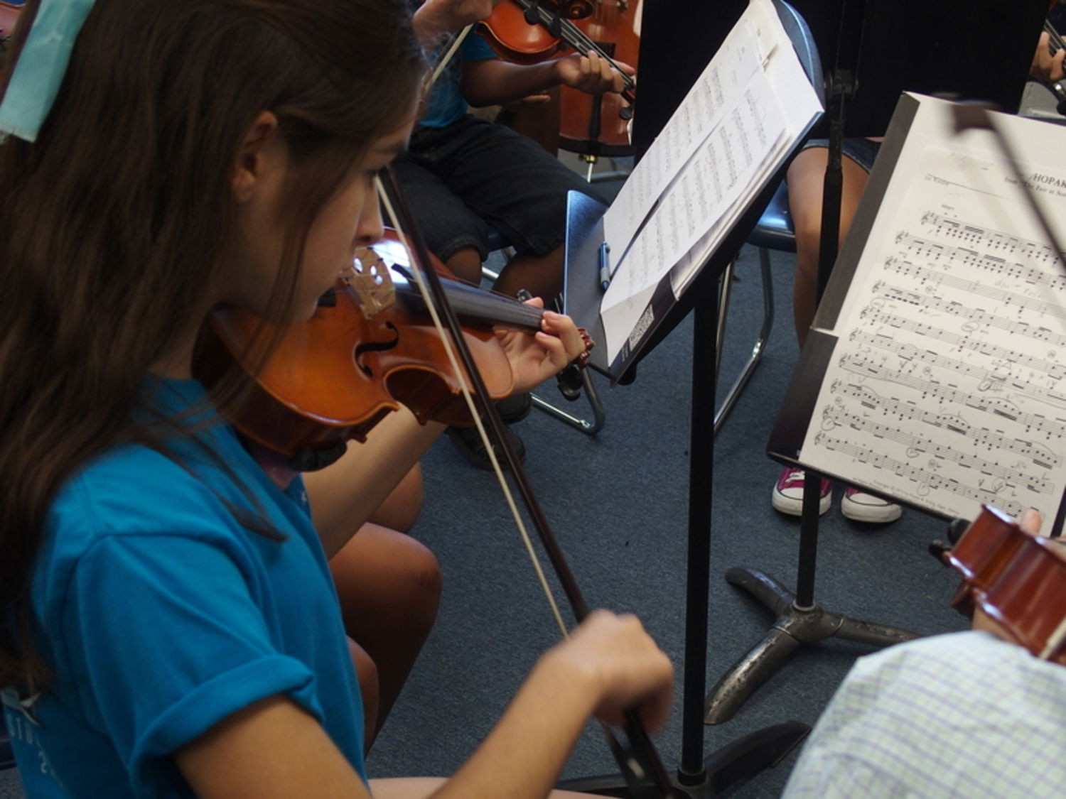 Summer Band Camp prepares students for new school year